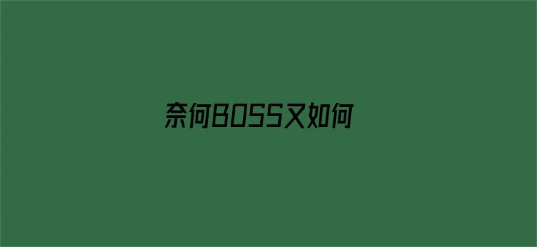 奈何BOSS又如何 良辰美景号专列